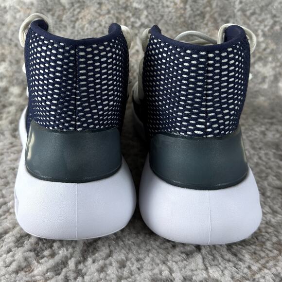 Under Armour Size 8 HOVR Havoc Basketball Shoes Midnight Navy White Sneakers - Picture 4 of 9